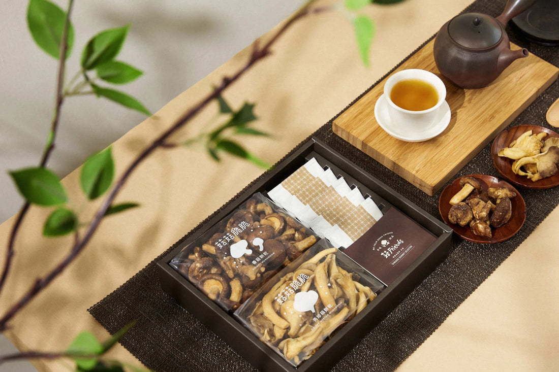 官心茶 × 菇Friends：兩個認真做台灣好食物的品牌，從一次聯名到長期的朋友